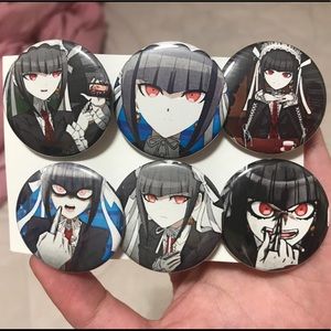 Danganronpa Celestia Ludenberg Pinback Bu…